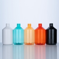 Bouteille PET de 500 ml en matériau recyclé 80 % 90 % PET, flacon pulvérisateur à gâchette pour produits de beauté et de soins personnels