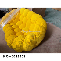 Fauteuil d'appoint moderne coloré pour la maison et les loisirs