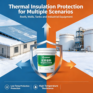 Revestimiento de Aislamiento Térmico de Aerogel para Paredes Exteriores y Techos, Impermeable, Ignífugo, Pintura de Aislamiento Nano que Ahorra Energía - Product Image 6