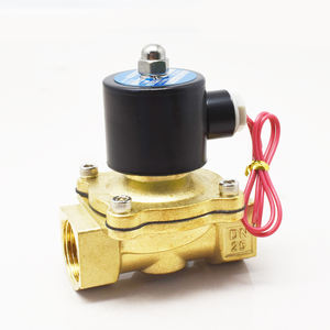Válvula Solenoide de Control de Agua y Aire de Latón de 1 Pulgada, 2/2 Vías, Normalmente Cerrada, 2W250 25, Acción Directa - Product Image 3