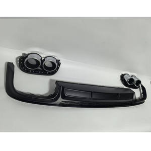 Kit de Modificación de Labio Trasero y Tubo de Escape para <span class=keywords><strong>Audi</strong></span> <span class=keywords><strong>A6</strong></span>/S6 19-24 con Salidas Cuádruples Falsas sin Corte - Product Image 4