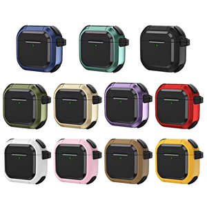 Coque de Protection Rigide Intégrale pour Écouteurs AirPods 4, 3, <span class=keywords><strong>Pro</strong></span> <span class=keywords><strong>2</strong></span>, Modèle <span class=keywords><strong>Sport</strong></span>, avec Porte-clés - Product Image 2
