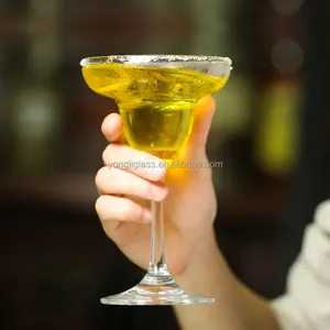 6OZ手工水晶高级鸡尾酒玻璃高脚杯，用于酒吧和家庭聚会，用于鸡尾酒