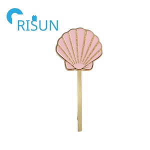 Venta al por mayor de fábrica <span class=keywords><strong>Bobby</strong></span> Pin de Metal logotipo personalizado letra liso horquillas laterales pasadores esmalte personalizado pinzas <span class=keywords><strong>para</strong></span> el cabello - Product Image 6