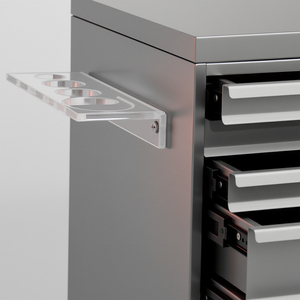 Nouvelle étagère de rangement multifonctionnelle en plastique moderne pour salon de coiffure, salon de barbier, rangement de voiture - Product Image 2