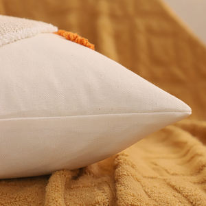 वर्ग विंटेज हेलोलीन सजावट टफ्टेड थ्रो तकिया कवर कद्दू नारंगी थीम कटाई धन्यवाद घर रहने वाले कमरे - Product Image 4