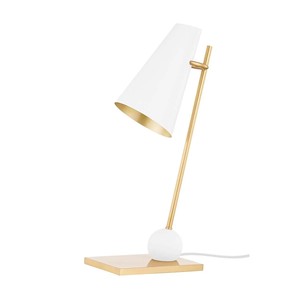 Dark Green Metal Dome Modern Mid-Century Table Lamp (<b>Touch</b> Dimmable) | Retro Statement <b>Lighting</b> for Hotel Feature Space - Product Image 2