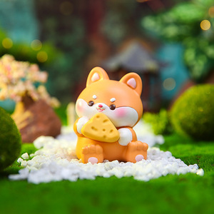 Nouvelles figurines mignonnes de Shiba Inu, <span class=keywords><strong>lapin</strong></span>, chat et cochon en semi-candy, cadeaux de décoration de bureau pour les fêtes des filles - Product Image 6