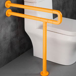 قضبان تثبيت أرضية من الفولاذ المقاوم للصدأ مقاس 24 بوصة للمرحاض، قضبان أمان للحمام لكبار السن وذوي الاحتياجات الخاصة والحوامل - Product Image 2