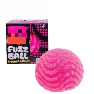 Jouet sensoriel anti-stress NeeDo Fuzz Ball pour enfants et adultes, balle texturée douce, jouet tactile, 3 Plus - Product Image 2