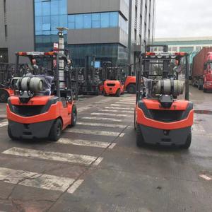 2.5 Ton LPG CNG <strong>Forklift</strong> Truck 2500kg Payload Container Cargo Pallet Gas Fork Lift - Product Image 5