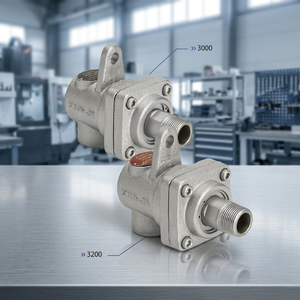 Junta Rotatoria de Aceite Caliente a Alta Temperatura KJC 15A~80A Serie KR 3000/3200 Unión de Sellado Esférico Autoportante - Product Image 2