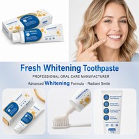Poudre dentifrice blanchissante bio jetable anti-caries OEM, formule de gel personnalisée, marque privée, emballage en vrac, logo