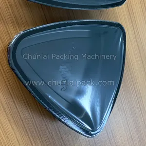 Vacuum Gas Injection Sausage Meat Seafood KIS-4 Sandwich Box Tray Sealing MAP Packaging Machine