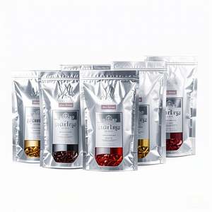 ถุงฟอยล์อลูมิเนียมสีเงินพร้อมช่องใสสำหรับอาหารและขนม - Product Image 2