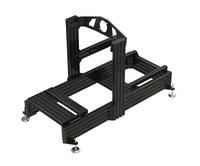 Cadre hybride de vol/course en aluminium avec plaques interchangeables pour les configurations de joug et de roue Produit de sport et de divertissement