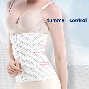 Lungo Cincher Della Vita 28 centimetri Underbust Del <span class=keywords><strong>Corsetto</strong></span> delle Donne Tummy Controllo Shaper Nero Beige Vita Trainer Traspirante Cinchers - Product Image 3
