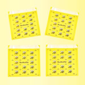 Wholesale Custom Logo Printed Square Bottom Paper <b>Bag</b> for Packaging Food Noodles Milk Sushi Shoes Cosmetics Cotton Embossing - Product Image 4