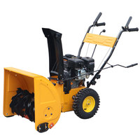 Machine à neige efficace, machine à enlever la neige, équipée d'un système de verrouillage standard, lance-neige manuel, marche arrière