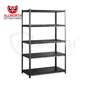 창고 팔레트 접을 수있는 눈물 방울 중형 의무 나무 접시 볼트없는 랙 선반 - Product Image 4