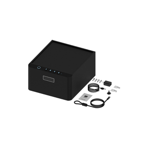 Luxe elektronische digitale vingerafdrukskluis voor thuis & kantoor met biometrische/toetsenbord/overschrijdende sleutelvergrendeling, stalen kluis - Product Image 5