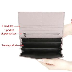 AndoBag Genuine Leather Trendy Long <b>Wallet</b>, Large Capacity <b>Phone</b> <b>Purse</b>, with Magnetic Closure and Multiple Card Slots 1921 - Product Image 4