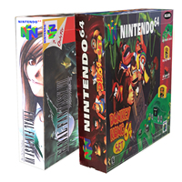 Boîtier de Rangement et Présentoir Protecteur Transparent en PET pour Cartouches de Jeux Nintendo 64 ou Super Nintendo (SNES) – Collection N64/SNES