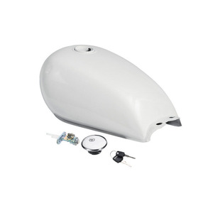 Réservoir de carburant pour <span class=keywords><strong>moto</strong></span> Suzuki GN125 9L 2.4 Gal Universal Cafe Racer Retro Vintage avec couvercle de réservoir d'huile pour tous les modèles - Product Image 4
