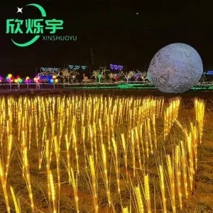 Luce di decorazione del giardino dell'orecchio di grano Ip65 impermeabile all'aperto a Led di simulazione luce del grano