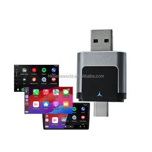 Adaptador Inalámbrico CarPlay, Actualización de CarPlay con Cable a Dispositivo Inalámbrico, Mini para Autos, Conexión USB Plug and Play, Reconexión Automática - Product Image 1