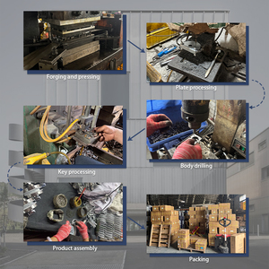 Bề mặt gắn cửa kính khóa kính để tường Hệ Thống Trung tâm kiểm soát truy cập cho văn phòng khách sạn Khóa cửa kính không khung - Product Image 5