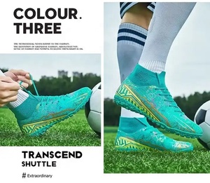 Grossiste 204 Chaussures de Football à Crampons les Plus Populaires pour Hommes et Femmes Professionnelles Chaussures de Football d'Extérieur - Product Image 4