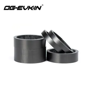 og-evkin CS-1碳纤维耳机垫片，用于自行车前叉1-1/8 "28.6毫米UD哑光光泽阀杆调节套件