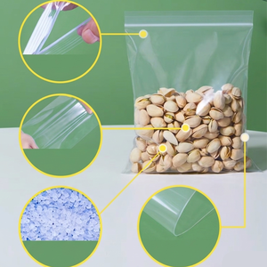 Plastic <b>Bags</b> Zipper Top/<b>Sealing</b> Clear Color PE Ziplock <b>Bag</b> For Organization and Storage OEM/ODM - Product Image 2