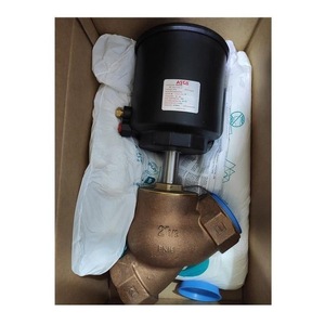 Vanne à siège incliné Asco 1/2 po FNPt x FNPt pneumatique à deux voies en acier inoxydable pour usage général - Product Image 4