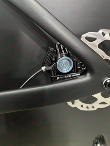 Roues en fibre de carbone TT Bicycle Disc Brake Time Trial T3 Peak TX - 24 vitesses, changement de vitesse électrique, frein à disque à huile, roues triples/fermées - Product Image 3