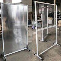 Paravent de bureau démontable, panneau en plexiglas, utilisation hôtelière, séparateur de pièce mobile en acrylique, mur