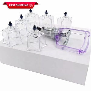 Sentrymed copo de copo de plástico, para copo de vácuo, terapia massageador, formato de coração e estrela, único, ventosas - Product Image 2