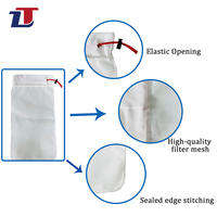 Sac filtrant pour piscine en maille de polyester et nylon résistant à l'usure, sac à débris transparent pour piscine avec ouverture élastique