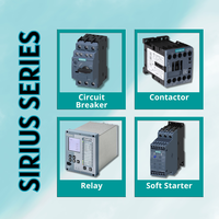 Controladores PLC, PAC y dedicados de rendimiento original de fábrica, contactor de alimentación CA Siemens 110V 25A 1NO/1NC 3RT6026-1AG20