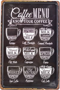 Café Mojito mujeres inflamable 3D en relieve retro cerveza cartel pared decoración bar pub coche metal estaño signos hogar Metal signo - Product Image 6