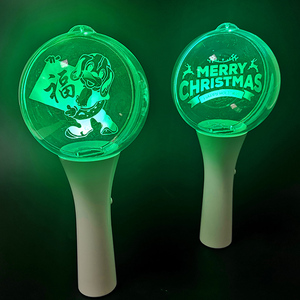 New Acrylic nổi bật RGB tùy chỉnh buổi hòa nhạc Đảng không dây điều khiển từ xa 800m Glow <span class=keywords><strong>LED</strong></span> Light Stick người hâm mộ quà lưu niệm thời trang - Product Image 1