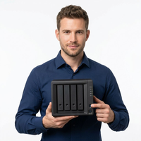 Serveur de stockage réseau NAS authentique DS925neo+ Quad-core Quad-drive, Cloud privé, sauvegarde de fichiers, prise en charge du remplacement à chaud