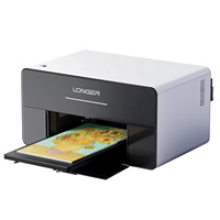 Printer UV Dual-head EPrint Lebih Panjang 1440 DPI Resolusi Tinggi Printer UV Flatbed Desktop untuk 300+ Material Printer UV 3D