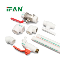 Raccords PPR IFAN pour l'alimentation en eau, 20-110 mm, blanc, matière première Hyosung, PN25, raccords de tuyauterie PPR pour la plomberie, livraison gratuite