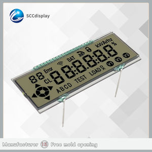 Modul LCD segmen kustom HTN yang sangat baik Screen layar tampilan Smart Meter dengan rentang suhu yang lebar - Product Image 5