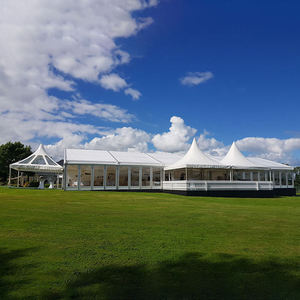 Tente de réception de luxe 20x20 20 X 40 30m 50m en PVC avec structure en aluminium pour événements, fêtes et mariages - Product Image 2