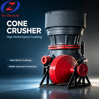 Concasseur à cône monocylindre hydraulique type CH CS pour la réduction de granit, de basalte et de pierre, équipement de traitement minier et de carrière, sable