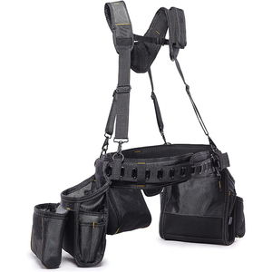 OEM/ODM Advanced 300 lb Capacity Adjustable Tool Backpack <strong>Hammer</strong> Tape Measure <strong>Holders</strong> Padded Waist Belt Shoulder Strap Set 20-24 - Product Image 3