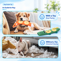 Jouet en peluche interactif et couineur pour chien, en forme de fourrure, pour le jeu et la stimulation, vente en gros, offre spéciale